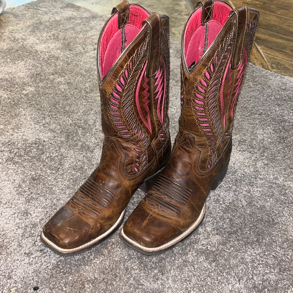 Ariat Women’s Leather Cowgirl Boots - 10019904